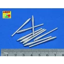 Aber Models 9 pcs 460 mm barrels for Yamato 1:350 (RE-350 L09)