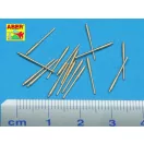 Aber Models 16 pcs 105 mm in C/37 mount for German 1:350 (RE-350 L14)