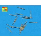 Aber Models 20 pcs 25 mm type 96 barrels for Japan ships 1:350 (RE-350 L23)