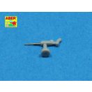 Aber Models 20 pcs 20 mm L/70 Oerlikon Mk.10 barrels 1:350 (RE-350 L27)