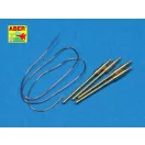 Aber Models 4 pcs 130mm barrels for AK-130 1:350 (RE-350 L29)