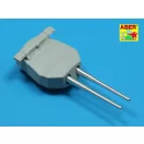 Aber Models 8 pcs 381mm - long barrels for Hood, Repulse 1:350 (RE-350 L30)