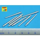 Aber Models 8 pcs 381mm -short barrels for Hood, Repulse 1:350 (RE-350 L31)