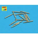Aber Models Set of 14 pcs 152 mm barrels for Kongo 1:350 (RE-350 L36)