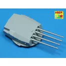 Aber Models 8 pcs 380mm long barrels for Richeulieu 1:350 (RE-350 L38)