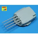 Aber Models 8 pcs 380mm long barrels for Richeulieu 1:350 (RE-350 L38)