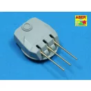 Aber Models 9 pcs 152 mm barrels for Richeulieu 1:350 (RE-350 L40)