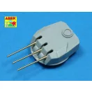 Aber Models 9 pcs 152 mm barrels for Richeulieu 1:350 (RE-350 L40)