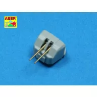  Aber Models 12 pcs 100mm barrels for French ships 1:350 (RE-350 L41)