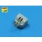 Aber Models 12 pcs 100mm barrels for French ships 1:350 (RE-350 L41)
