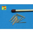 Aber Models 12 pcs 100mm barrels for French ships 1:350 (RE-350 L41)