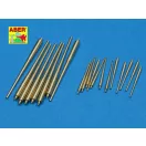 Aber Models Set of Barrels for Prinz Eugen 1:350 (RE-350 L45)