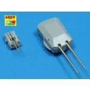Aber Models Set of Barrels for Prinz Eugen 1:350 (RE-350 L45)