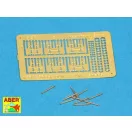 Aber Models 3,7cm barrels for Flak 42 1:350 (RE-350 L56)