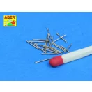 Aber Models Set of 20 pcs 37mm/54 breda gun barrels 1:350 (RE-350 L68)