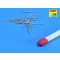Aber Models Set of 20 pcs 20mm/65 breda gun 1:350 (RE-350 L69)