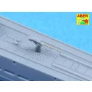 Aber Models Set of barrels and periscopes for U-Boot type IX 1:350 (RE-350 L70)