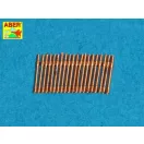 Aber Models Set of 20 pcs 20mm barrels C/38 1:400 (RE-400-L04)