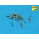 Aber Models Set of 20 pcs QF 2-pdr (40mm) Mark VIII Pom-Pom 1:400 (RE-400-L06)
