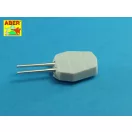 Aber Models Set of barrels for Hood 1:400 (RE-400-L09)