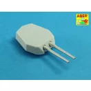 Aber Models Set of barrels for Hood 1:400 (RE-400-L09)
