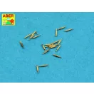 Aber Models Set of 20 pcs (12,7mm) Vickers Mk.III 1:400 (RE-400-L10)