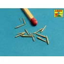 Aber Models Set of barrels for Polish Destroyer Blyskawica 102mm x 8 40mm x 4 20mm x 4 1:400 (RE-400-L11)