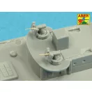 Aber Models Set of barrels for Polish Destroyer Blyskawica 102mm x 8 40mm x 4 20mm x 4 1:400 (RE-400-L11)