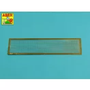 Aber Models Railing 3 bar horizontal 1:700 (RE-700-01)