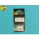 Aber Models Set of 8 pcs 380 mm short barrels for ships Richelieu,Jean Bart 1:700 (RE-700 L02)