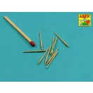 Aber Models Set of 9 pcs 460 mm barrels for ships Richelieu,Jean Bart 1:700 (RE-700 L05)