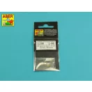 Aber Models Set of 12 pcs 155 mm barrels for ships Yamato,Musashi 1:700 (RE-700 L06)