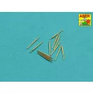Aber Models Set of 12 pcs 155 mm barrels for ships Yamato,Musashi 1:700 (RE-700 L06)