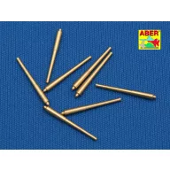   Aber Models Set of 8 pcs 381mm long barrels for turrets without antiblast covers ships Hood 1:700 (RE-700 L08)