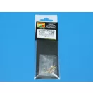 Aber Models Set of 8 pcs 381mm long barrels for turrets without antiblast covers ships Hood 1:700 (RE-700 L08)