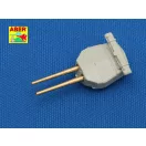Aber Models Set of 8 pcs 381mm long barrels for turrets without antiblast covers ships Hood 1:700 (RE-700 L08)