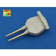   Aber Models Set of 8 pcs 381mm short barrels for turrets with antiblast covers ships Hood 1:700 (RE-700 L09)