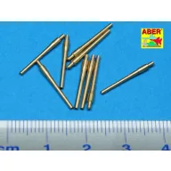  Aber Models 9 pcs 406 mm short barrels for North Carolina 1:700 (RE-700 L12)