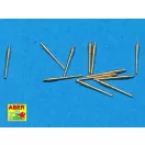 Aber Models 12 pcs 150 mm barrels for Bismarck 1:700 (RE-700 L15)