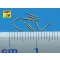 Aber Models 10 pcs 120 mm barrels for Royal Navy 1:700 (RE-700 L20)