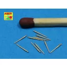 Aber Models 10 pcs 120 mm barrels for Royal Navy 1:700 (RE-700 L20)