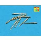 Aber Models Set of 9 pcs 203 mm barrels for San Francisco type 1:700 (RE-700 L25)