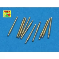   Aber Models 10 pcs 203 mm barrels for Atago 1:700 (RE-700 L27)