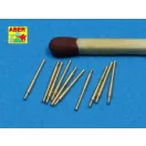 Aber Models 10 pcs 203 mm barrels for Atago 1:700 (RE-700 L27)