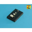 Aber Models Set of Barrels for Narvic classe destroyers type 1936A: 150mm x 5 37mm x 8 37mm(M42) x 10 1:700 (RE-700 L34)