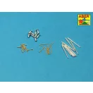 Aber Models Set of barrels for RN Roma, Littorio or Vittorio Veneto 1:700 (RE-700 L35)