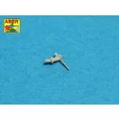 Aber Models Set of 20 pcs 37 mm Breda 1:700 (RE-700 L36)
