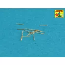 Aber Models Set of 20 pcs 20 mm L/65 Breda gun barrels for Italian Navy ships 1:700 (RE-700 L37)