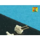 Aber Models Set of 20 pcs 20 mm L/65 Breda gun barrels for Italian Navy ships 1:700 (RE-700 L37)