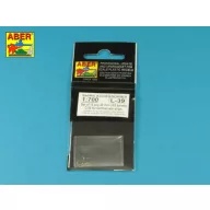   Aber Models Set of 18 pcs 20 mm L/65 C/38 gun barrels for German war ships 1:700 (RE-700 L39)